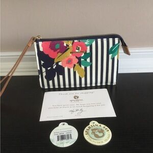 NWT Spartina Shelter Cove Emmy Wristlet